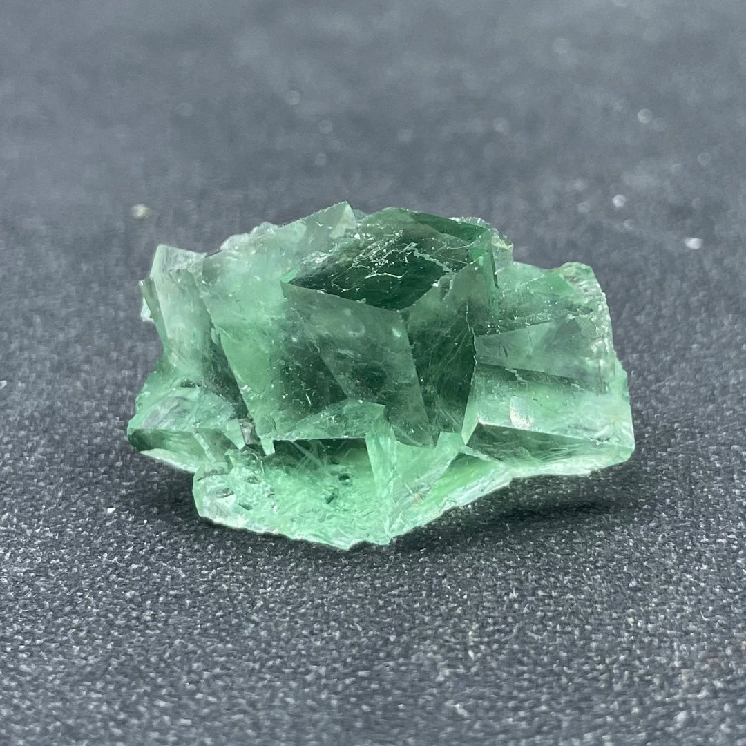 Green Fluorite Cube Cluster