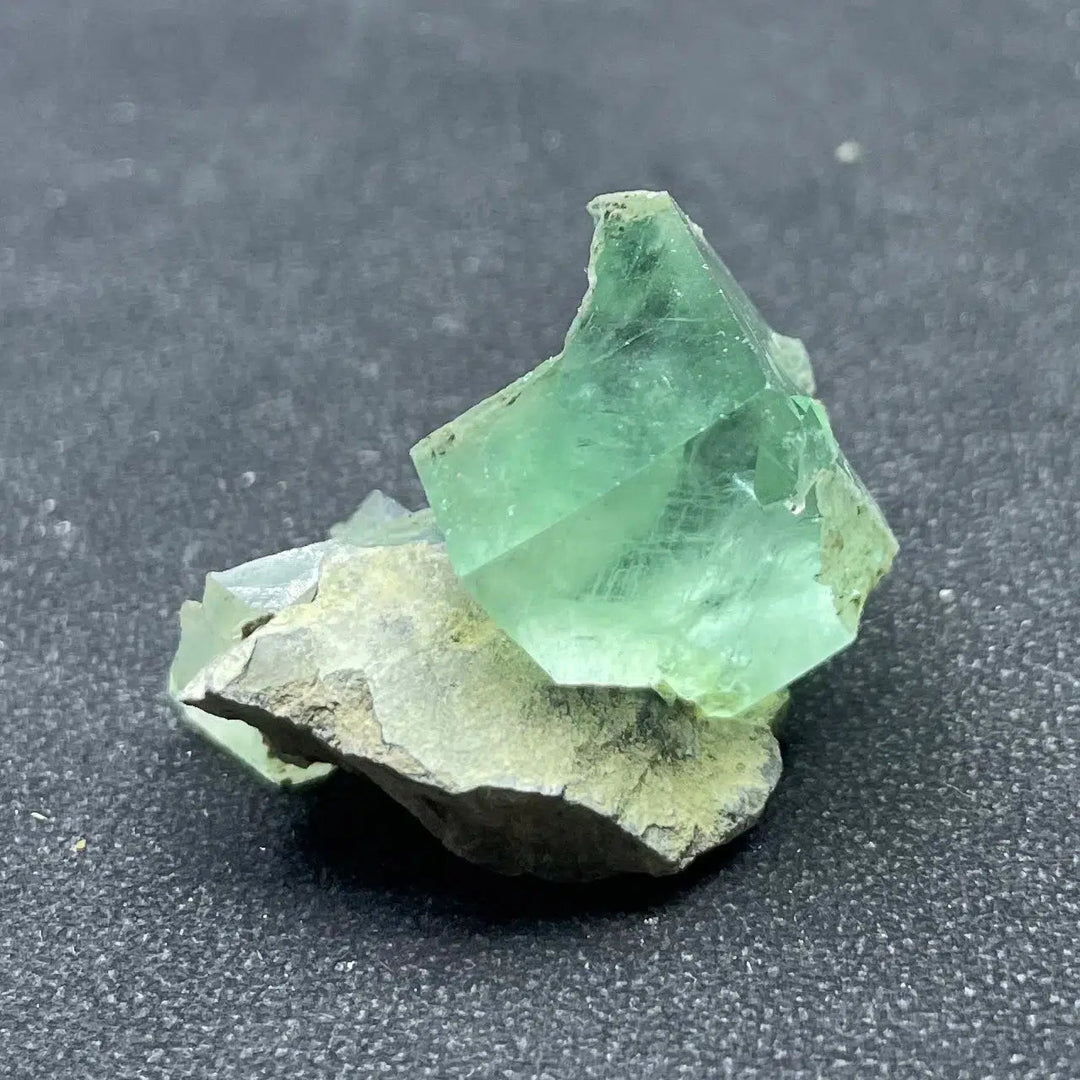 Green Fluorite Cube Cluster