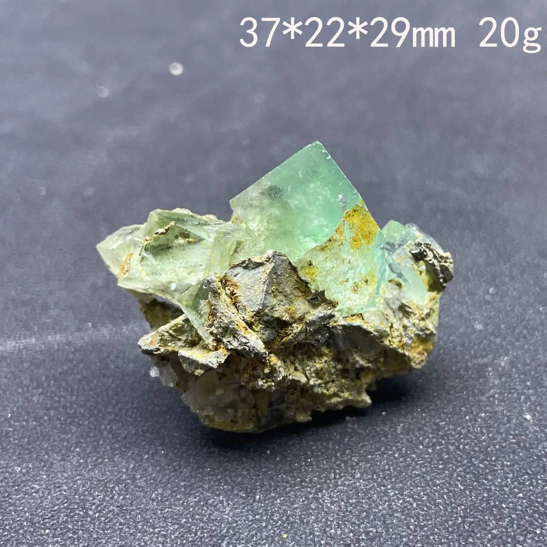 Green Fluorite Cube Cluster