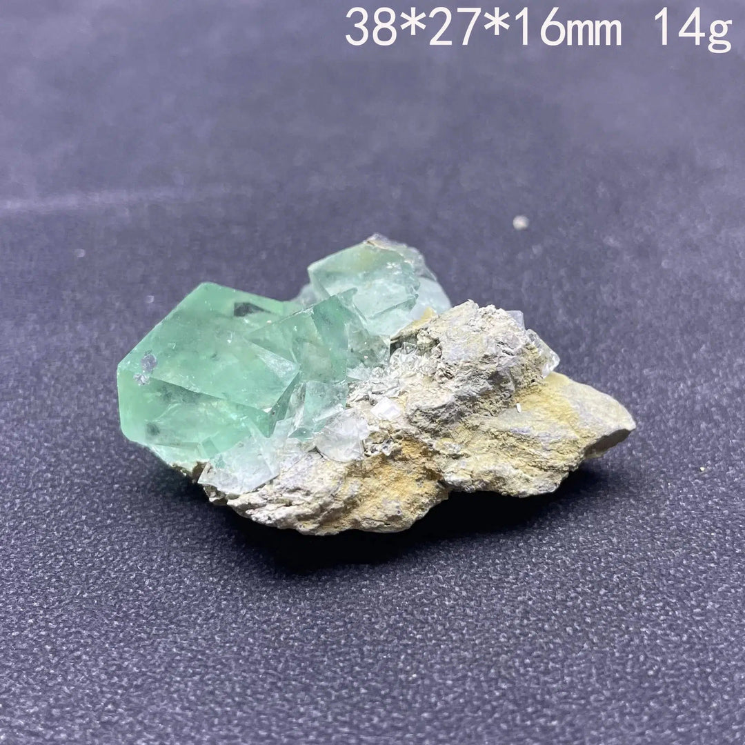 Green Fluorite Cube Cluster