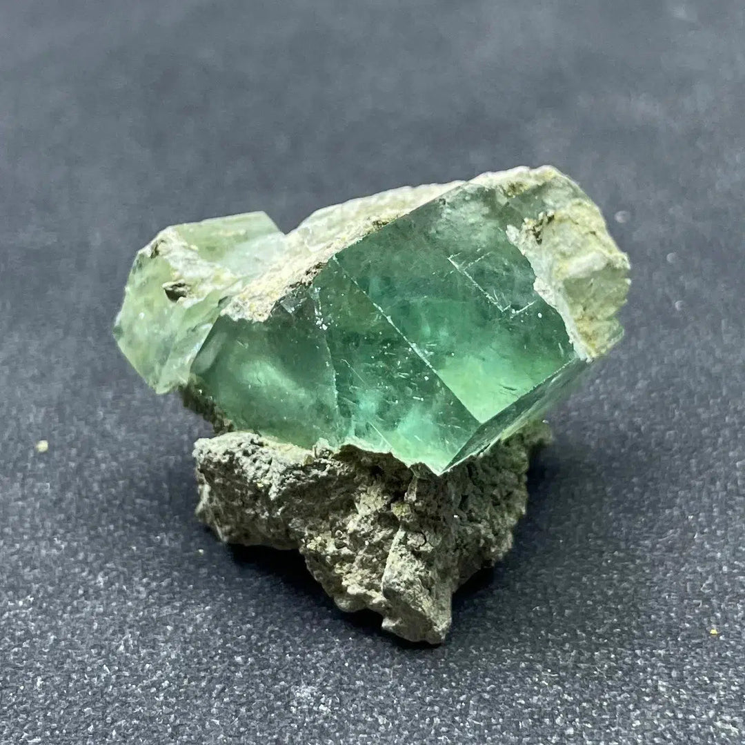 Green Fluorite Cube Cluster