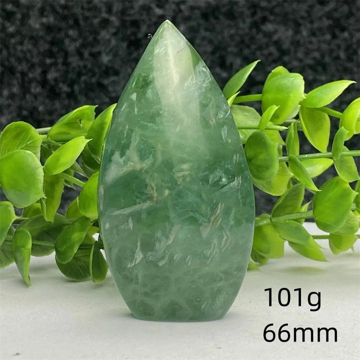 Green Fluorite Freeform Torch