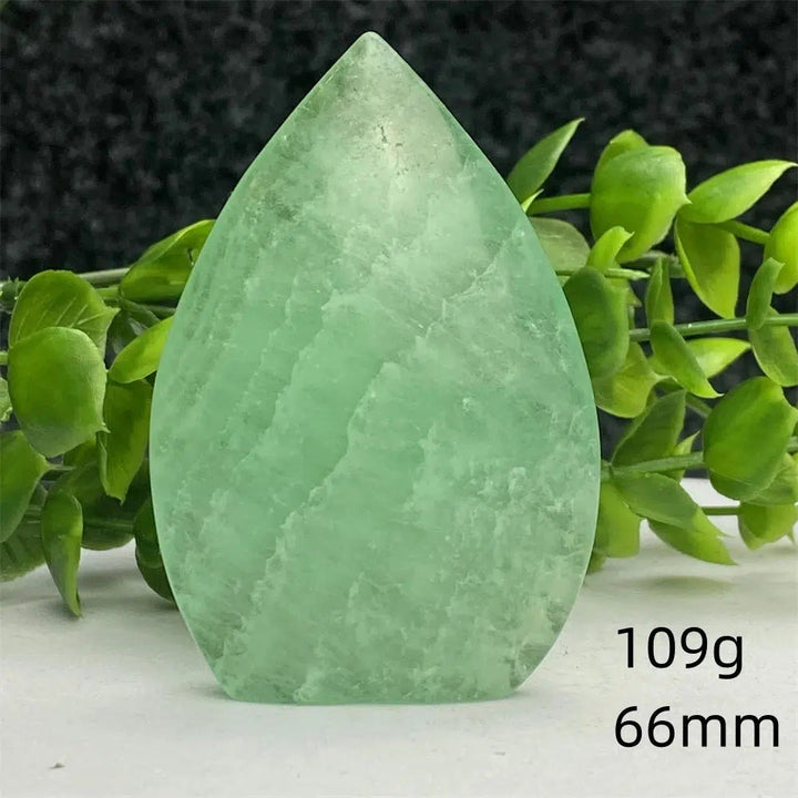 Green Fluorite Freeform Torch