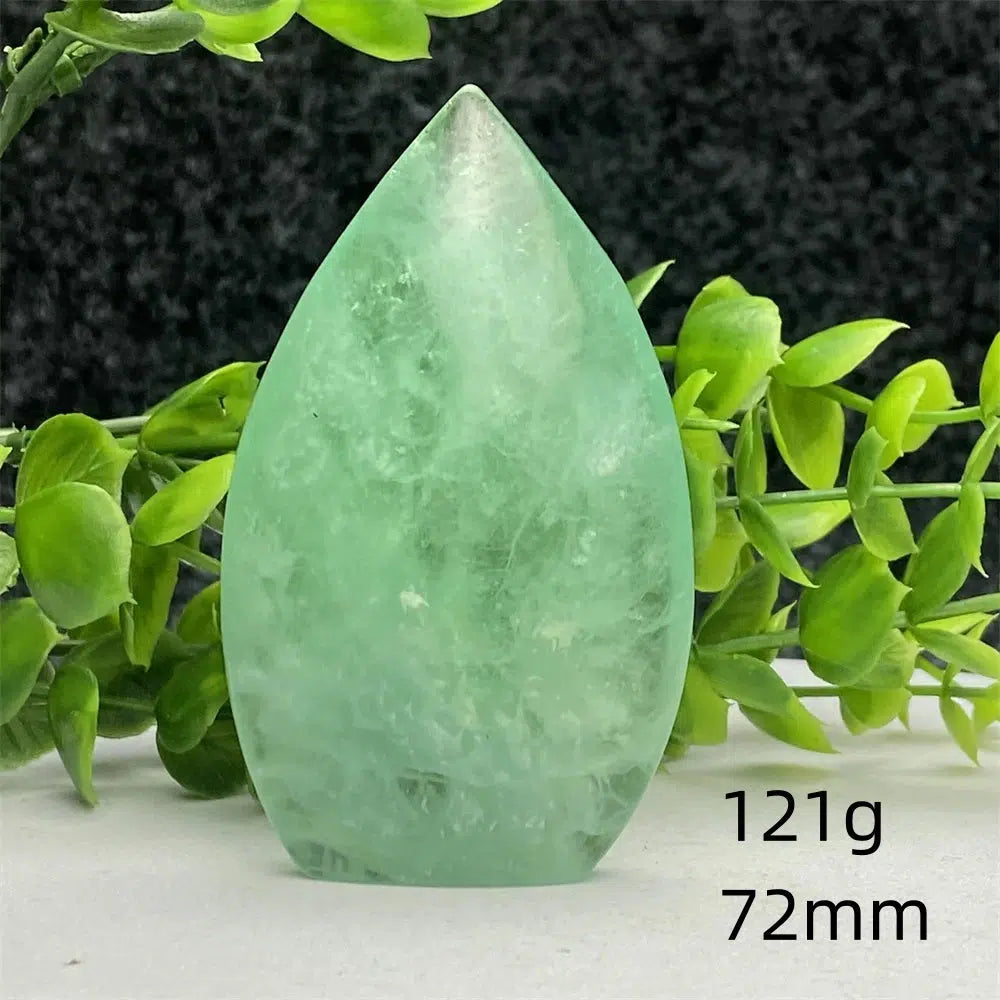 Green Fluorite Freeform Torch