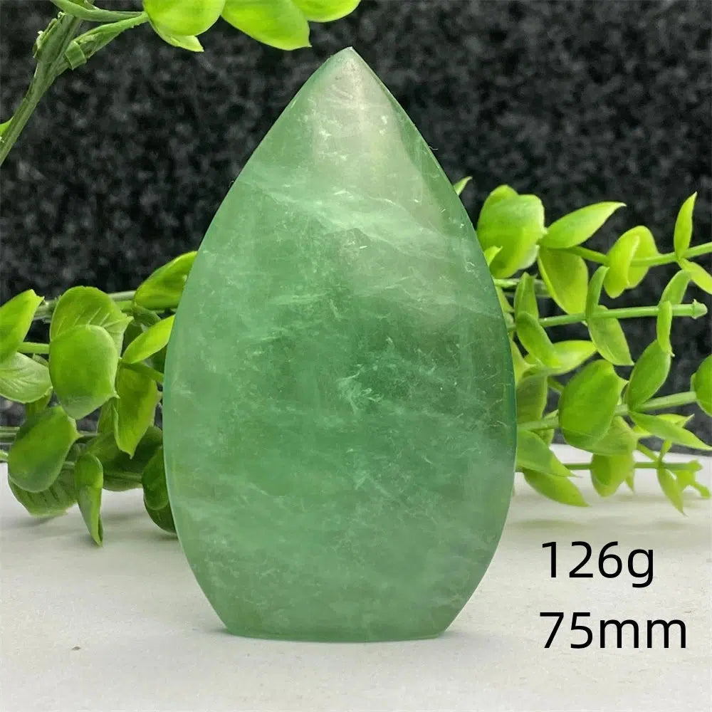 Green Fluorite Freeform Torch