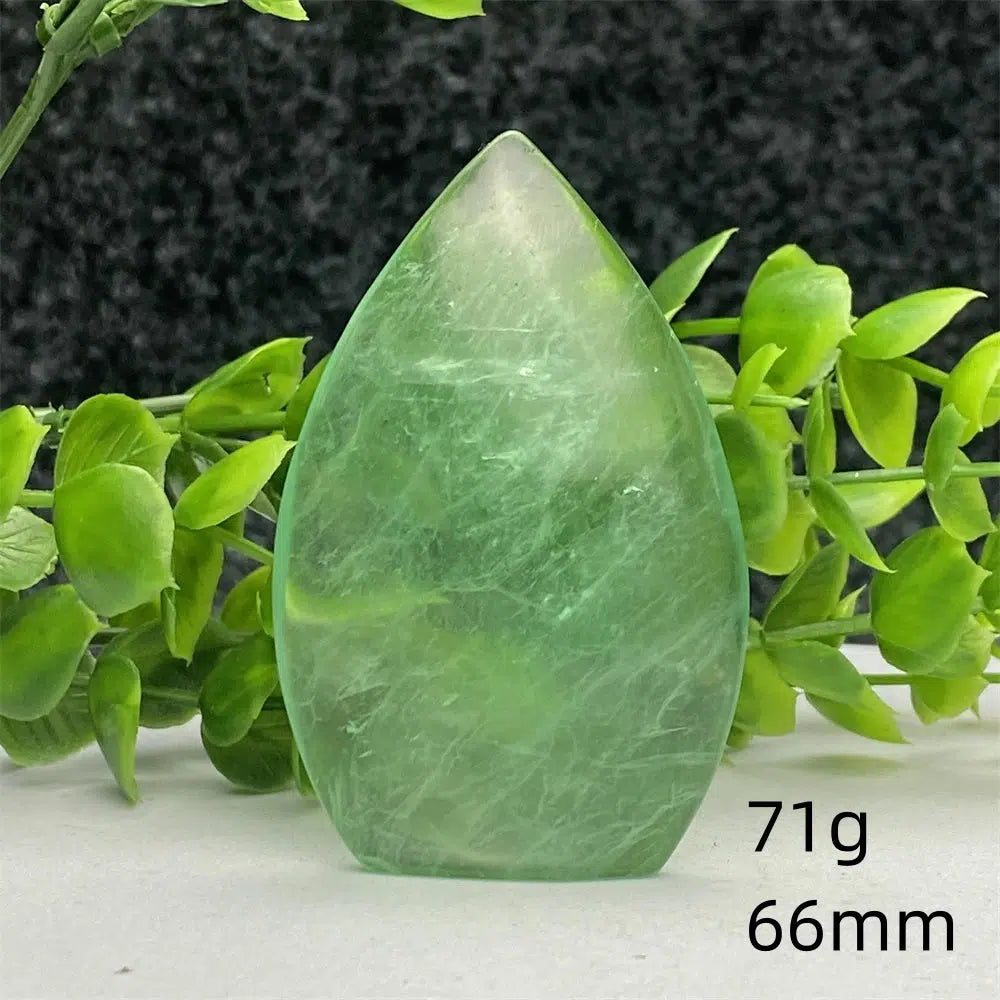 Green Fluorite Freeform Torch