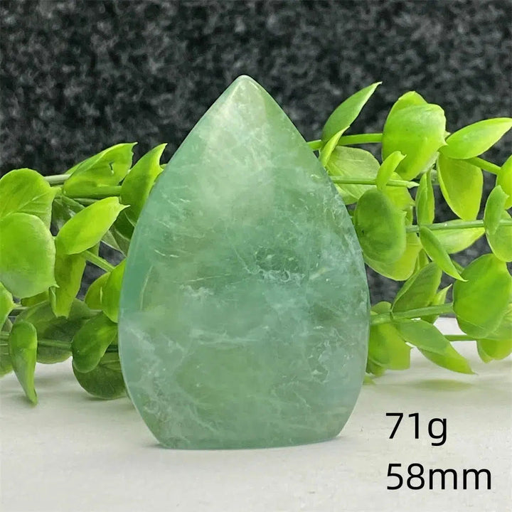 Green Fluorite Freeform Torch