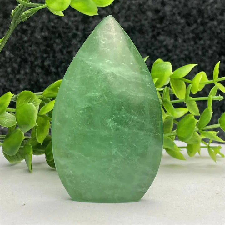 Green Fluorite Freeform Torch