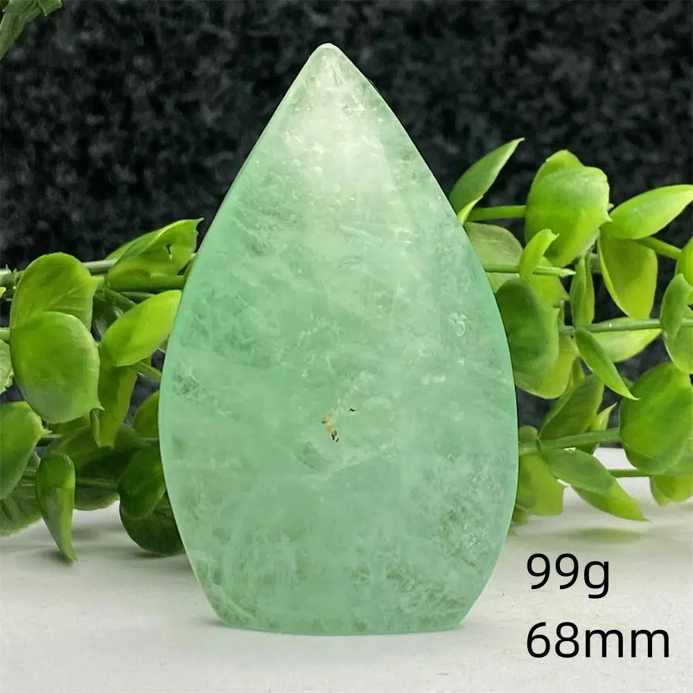 Green Fluorite Freeform Torch