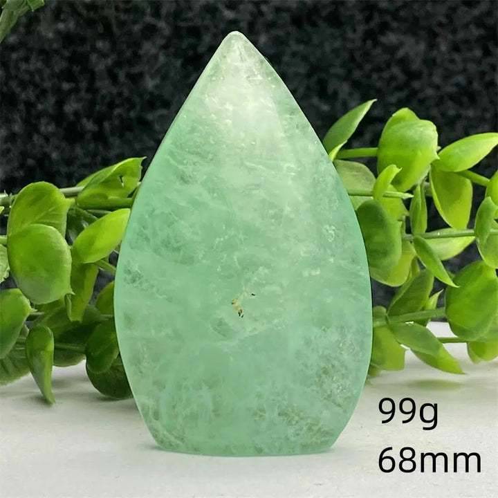 Green Fluorite Freeform Torch