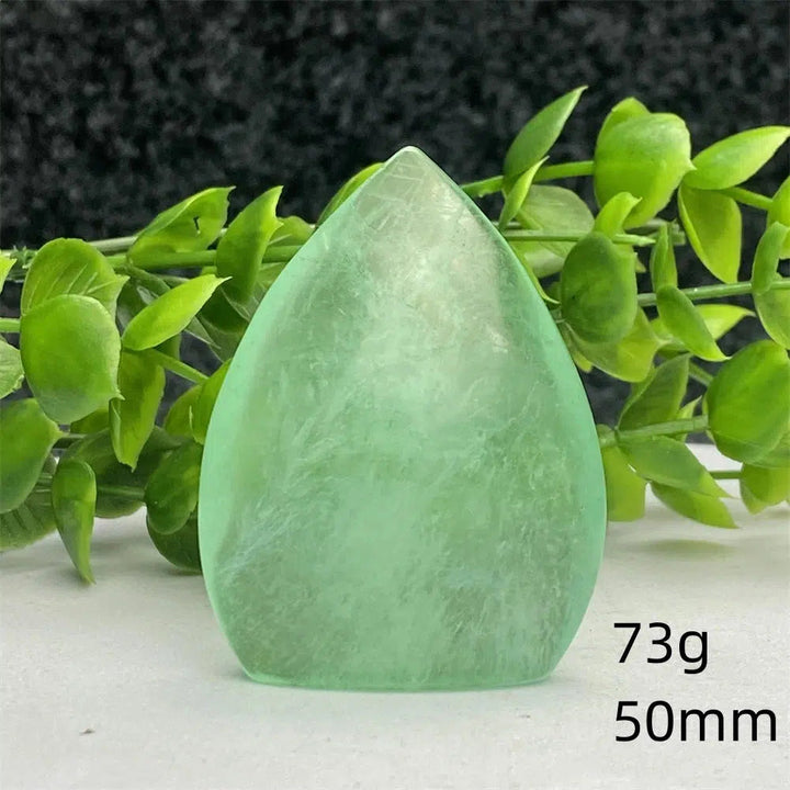 Green Fluorite Freeform Torch