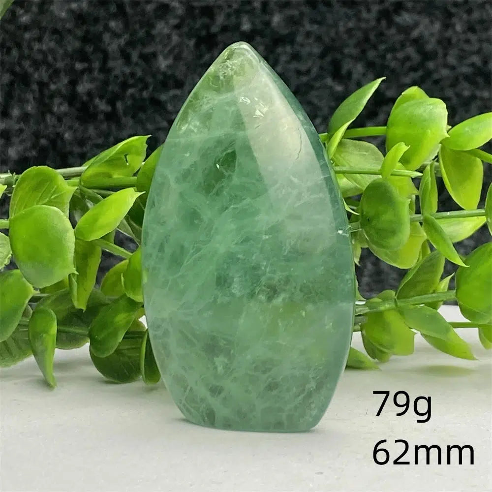 Green Fluorite Freeform Torch