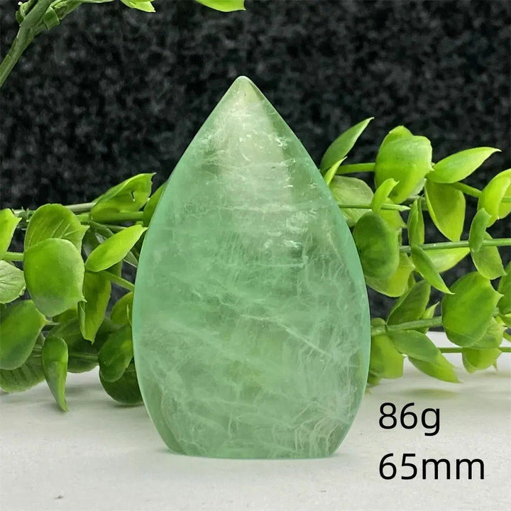 Green Fluorite Freeform Torch