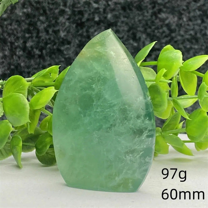 Green Fluorite Freeform Torch