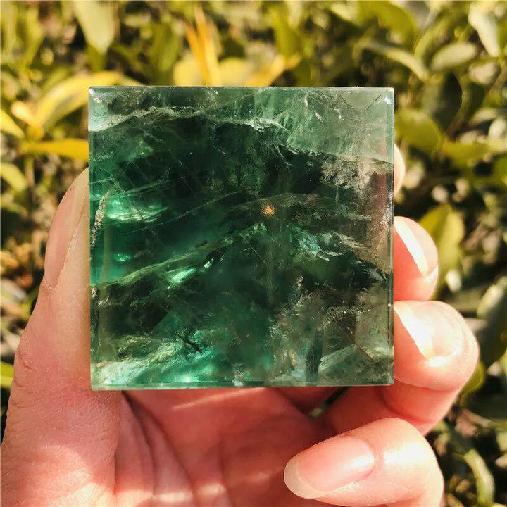 Green Fluorite Pyramid