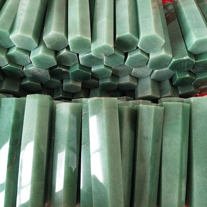 Green Jade Crystal Tower