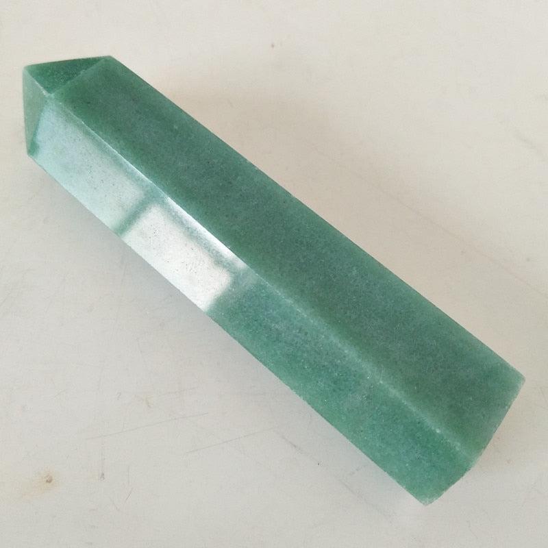 Green Jade Crystal Tower