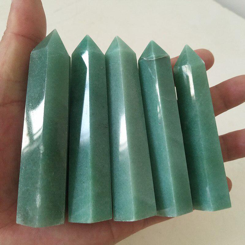 Green Jade Crystal Tower