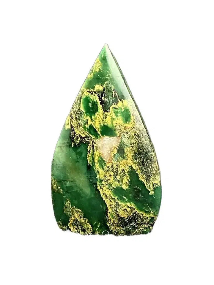 Green Jasper Freeform Torch