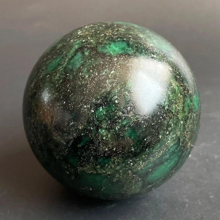 Green Jasper Sphere