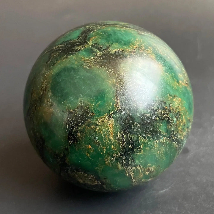 Green Jasper Sphere