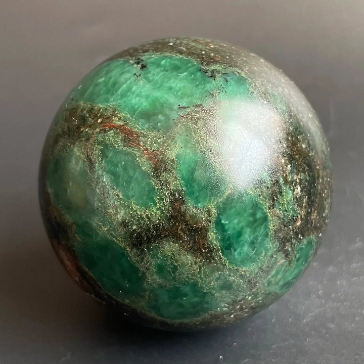 Green Jasper Sphere