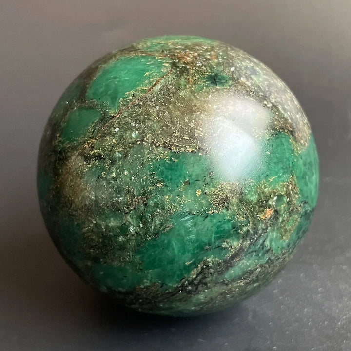 Green Jasper Sphere