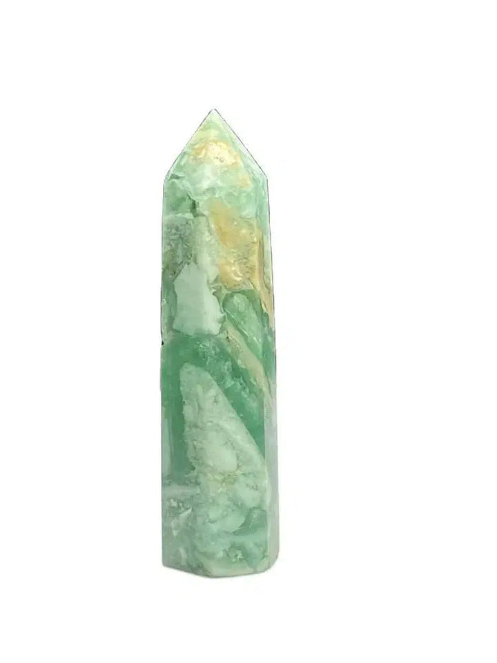 Green Laced Jasper Tower