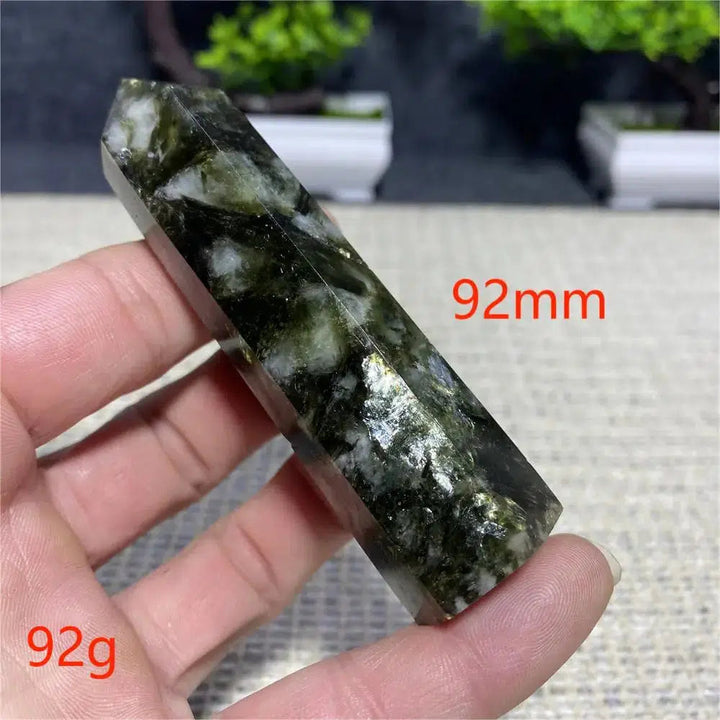 Green Mica Tourmaline Tower