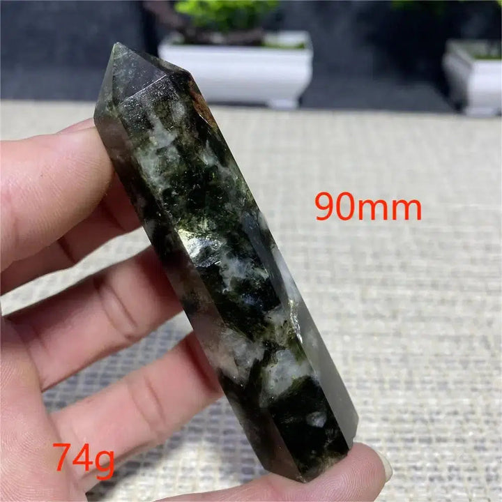 Green Mica Tourmaline Tower