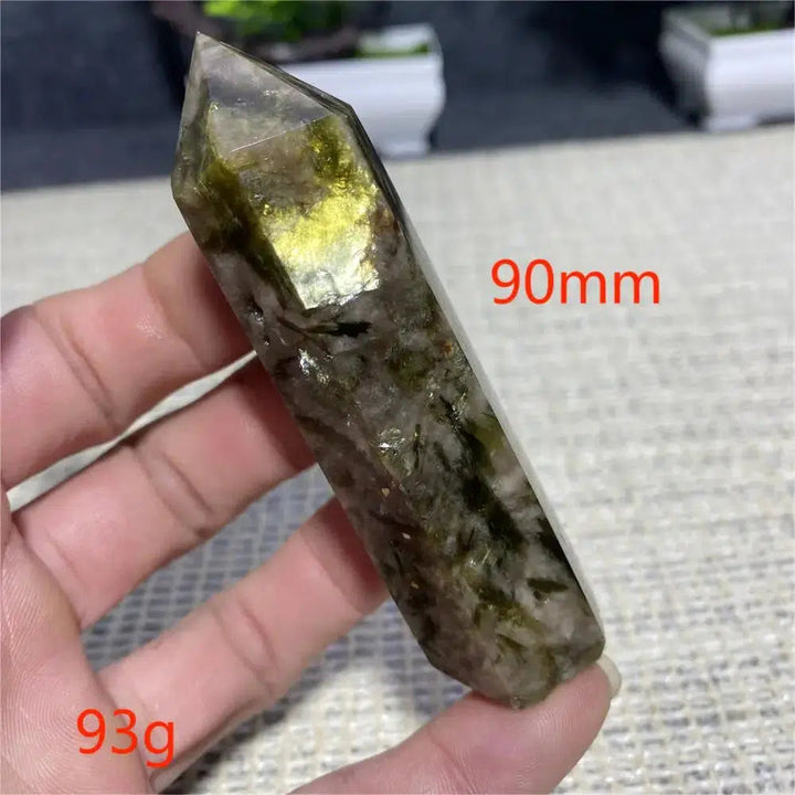 Green Mica Tourmaline Tower