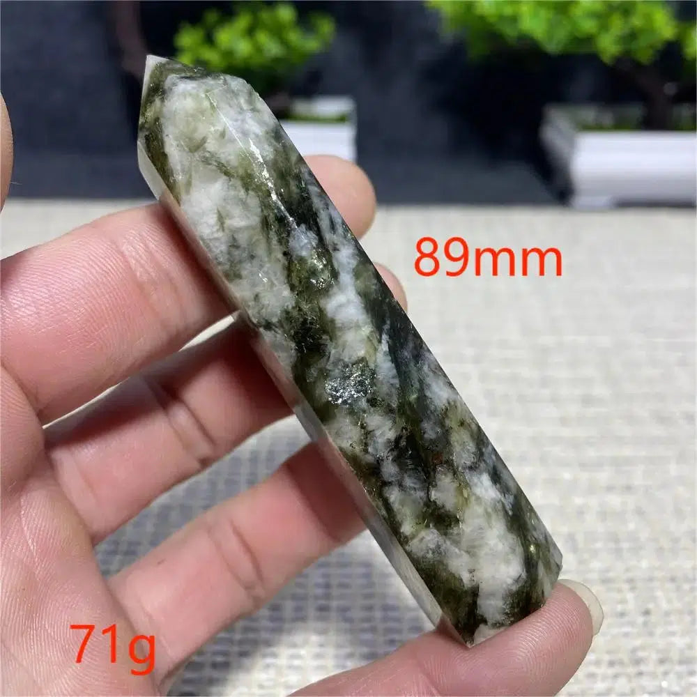 Green Mica Tourmaline Tower