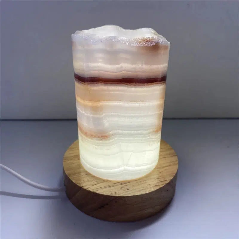 Afghanistan Jade Crystal Lamp