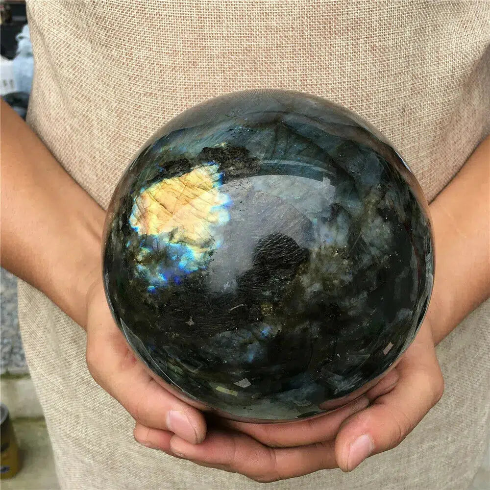 Large Labradorite Sphere