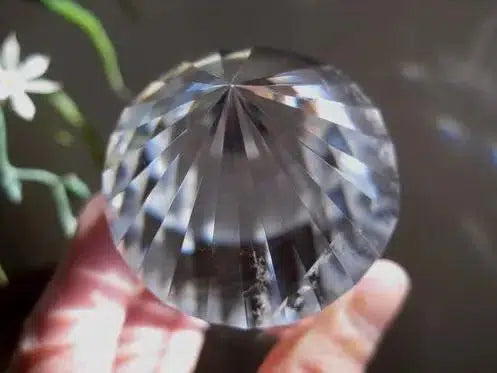 Clear Quartz Crystal 24 sided Vogel