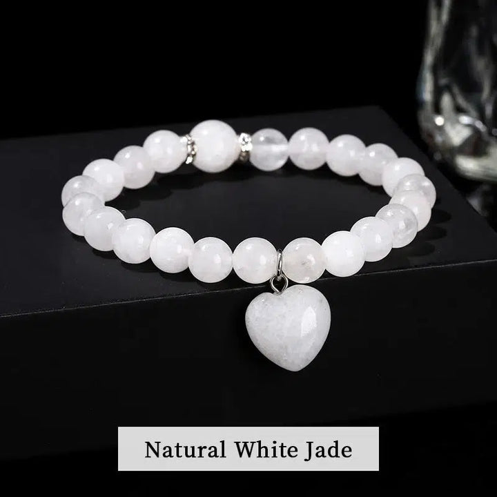 Handmade Crystal Heart Love Bracelet