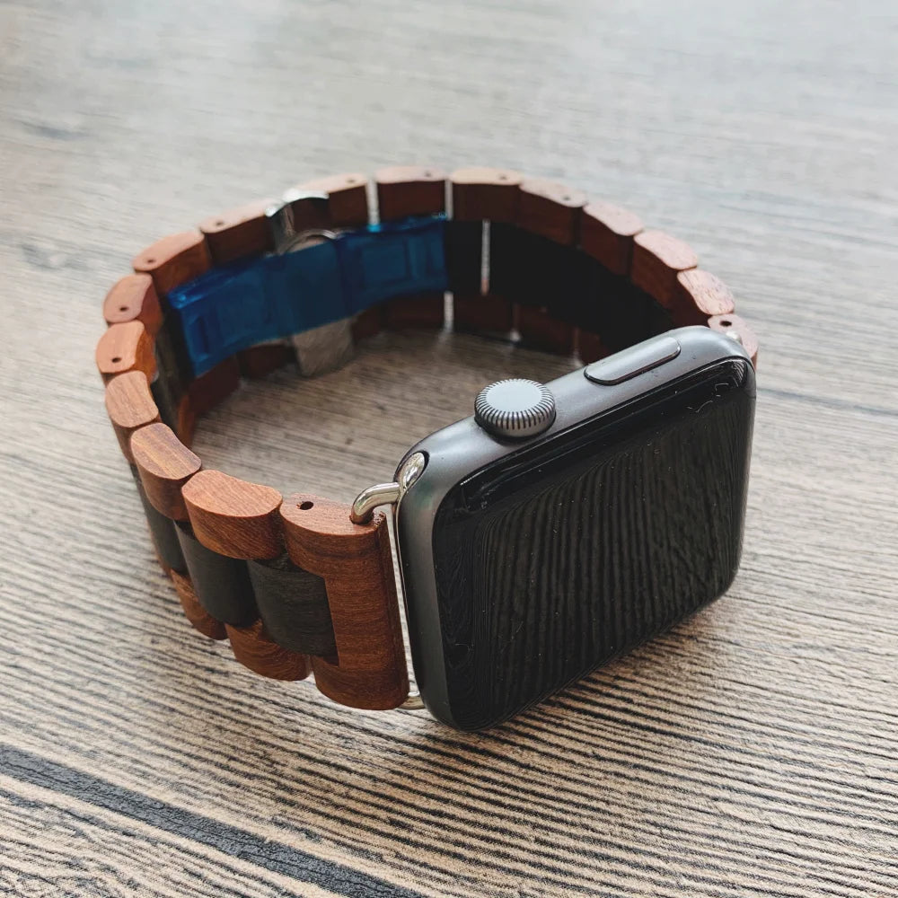 Handmade Wood Band For Apple Watch