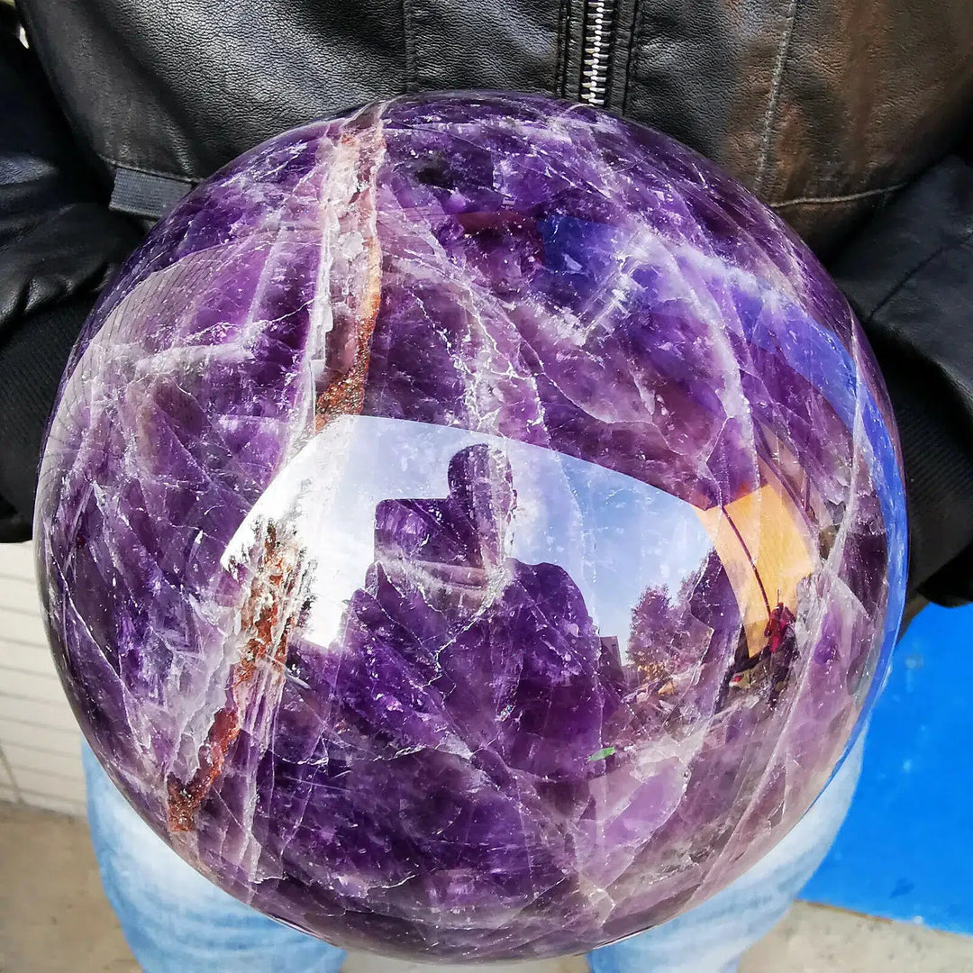 Huge Fantasy Amethyst Sphere