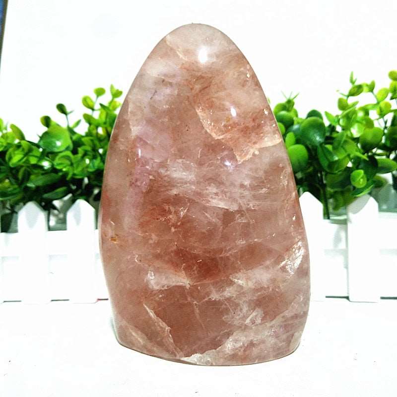 Hematoid 'Fire Quartz' Crystal Freeform