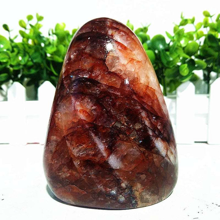 Hematoid 'Fire Quartz' Crystal Freeform