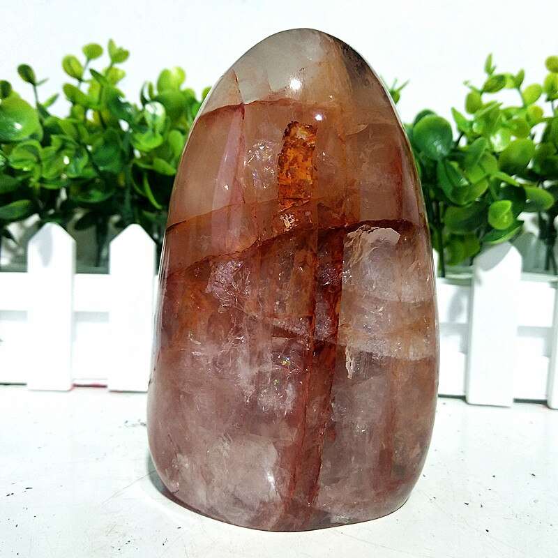 Hematoid 'Fire Quartz' Crystal Freeform