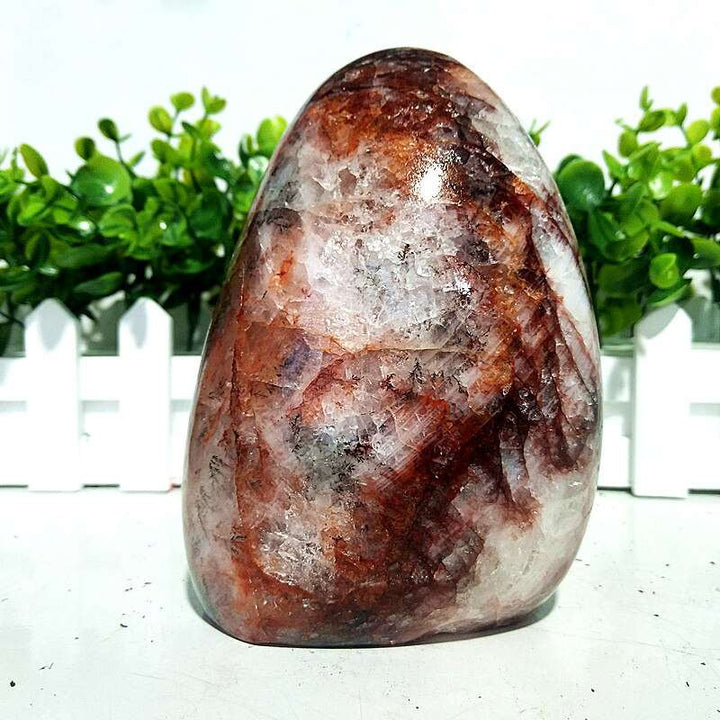 Hematoid 'Fire Quartz' Crystal Freeform