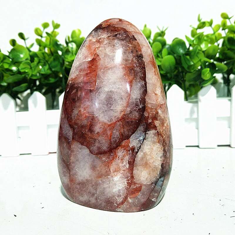 Hematoid 'Fire Quartz' Crystal Freeform