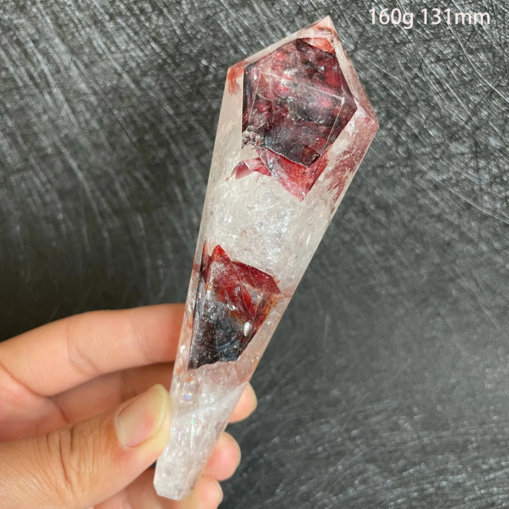 Hematoid ‘Fire’ Quartz Wand