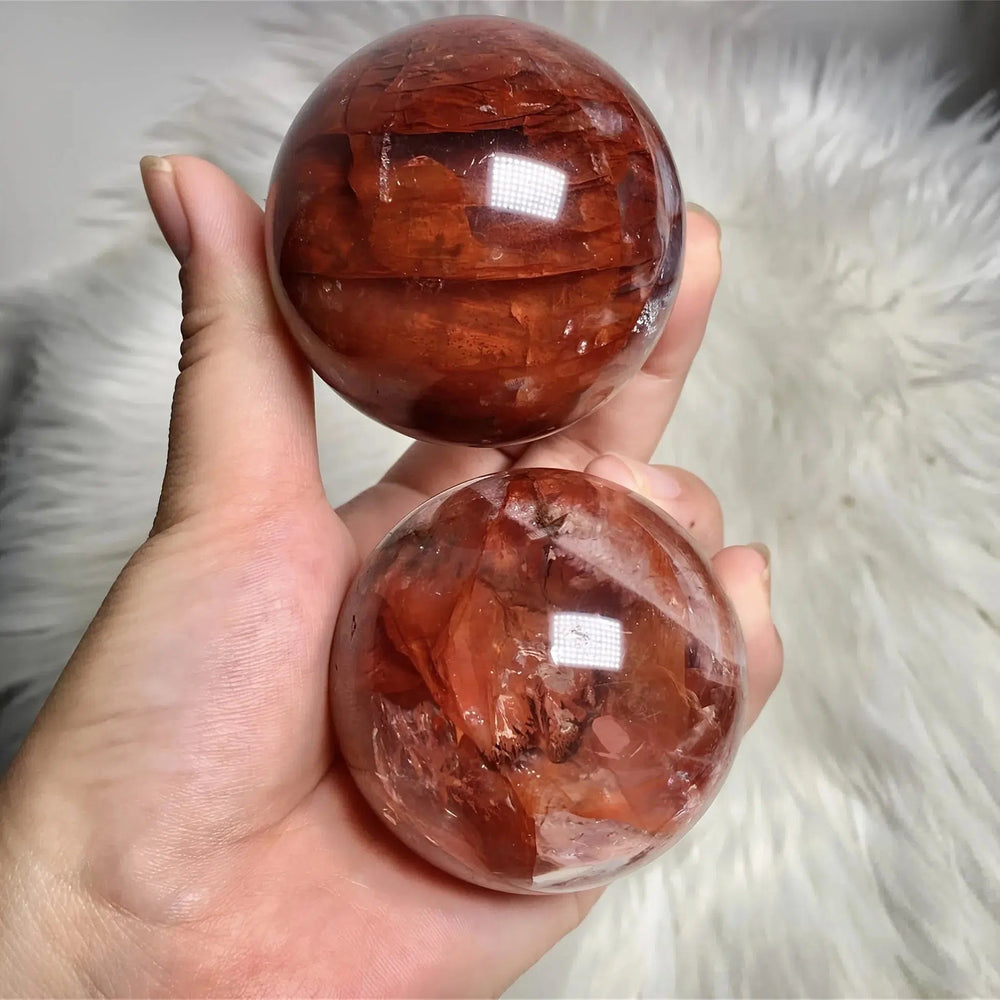 Hematoid Quartz Sphere