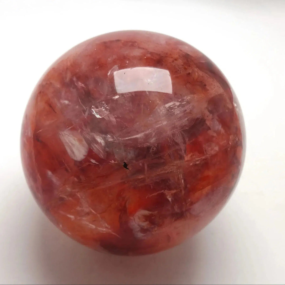 Hematoid Quartz Sphere