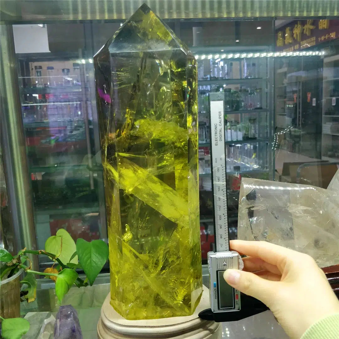 High Quality Citrine Tower