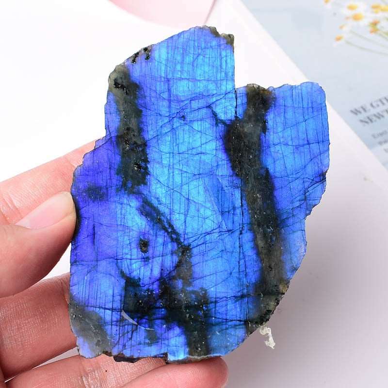 High Quality Labradorite Slice