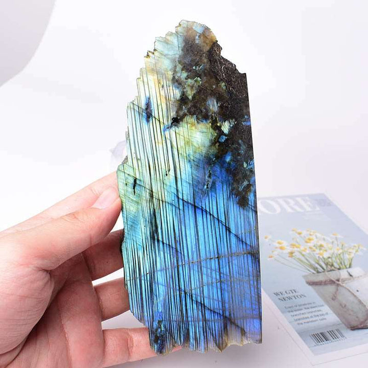 High Quality Labradorite Slice