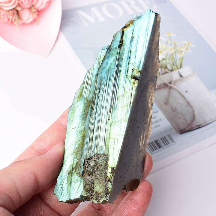 High Quality Labradorite Slice